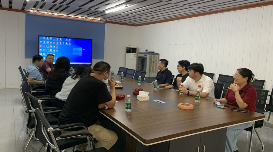 飾紀上品GRG廠家熱烈歡迎清遠企業家協會 山東慶云工商聯領導蒞臨指導